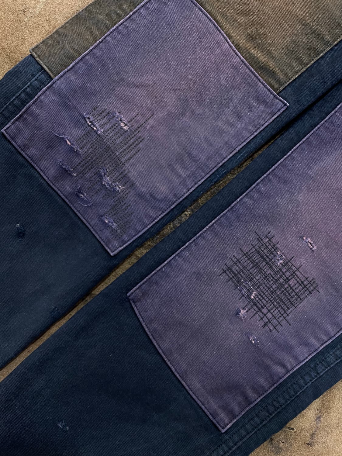 폴로랄프로렌(DS)/퍼플녹워싱패치 디스트레스드팬츠 상품이미지5