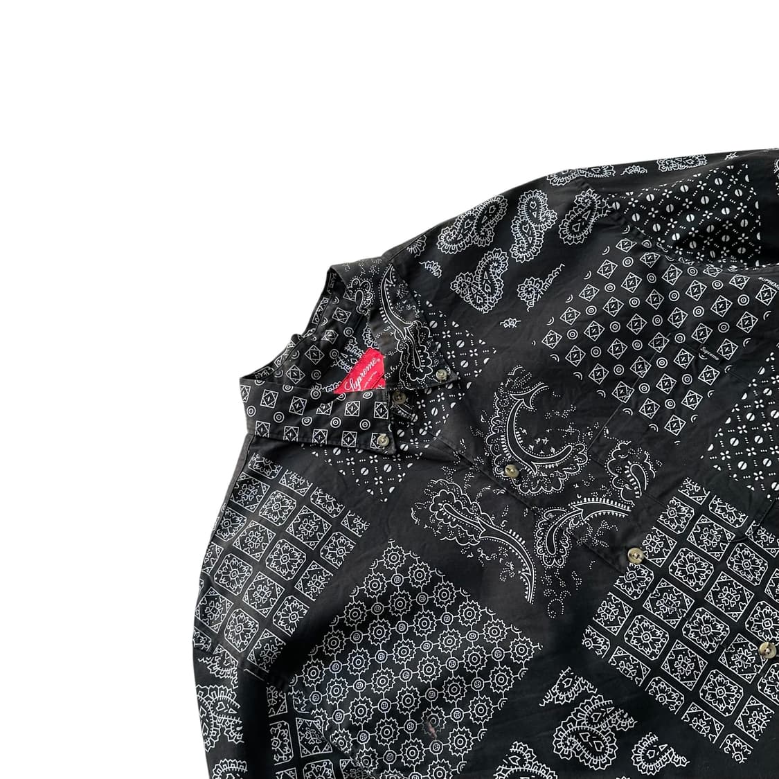 [100]20 S/S 슈프림 페이즐리 그리드 셔츠 상품이미지2