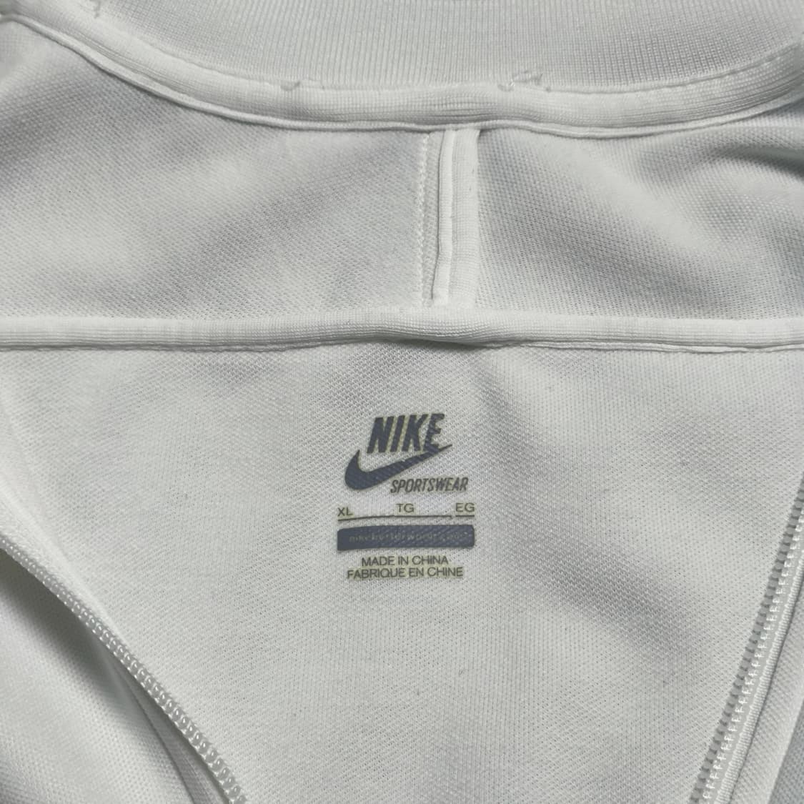 [XL] 나이키 올 화이트 트랙탑 져지 상품이미지4