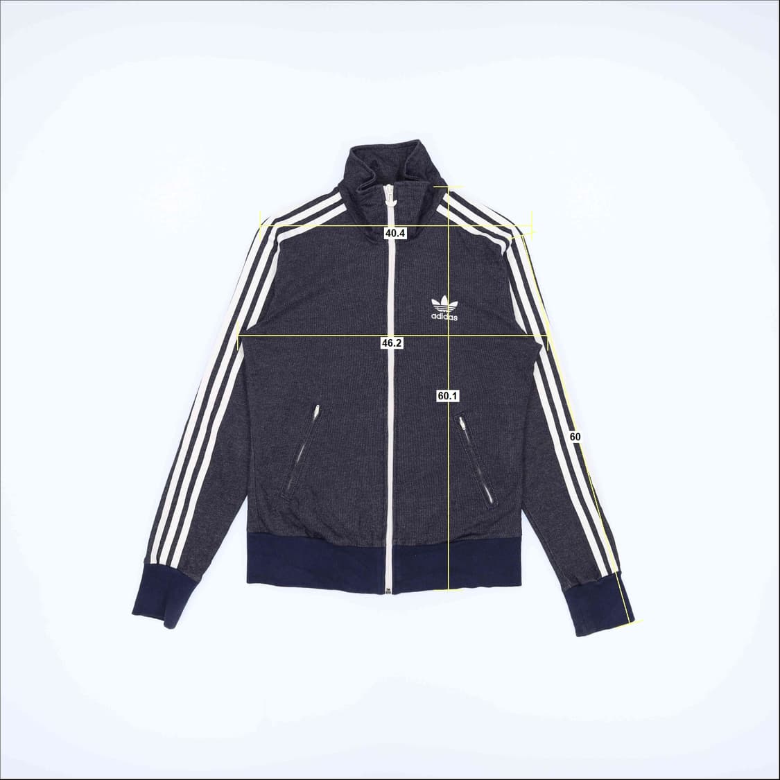 [95] 아디다스 파이어버드 백로고 데님 트랙탑 집업 져지 N6931 상품이미지8