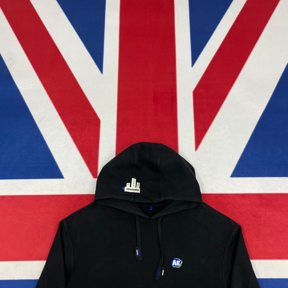 아더에러 스톤로고 후드티 A1 실측 L 상품이미지4