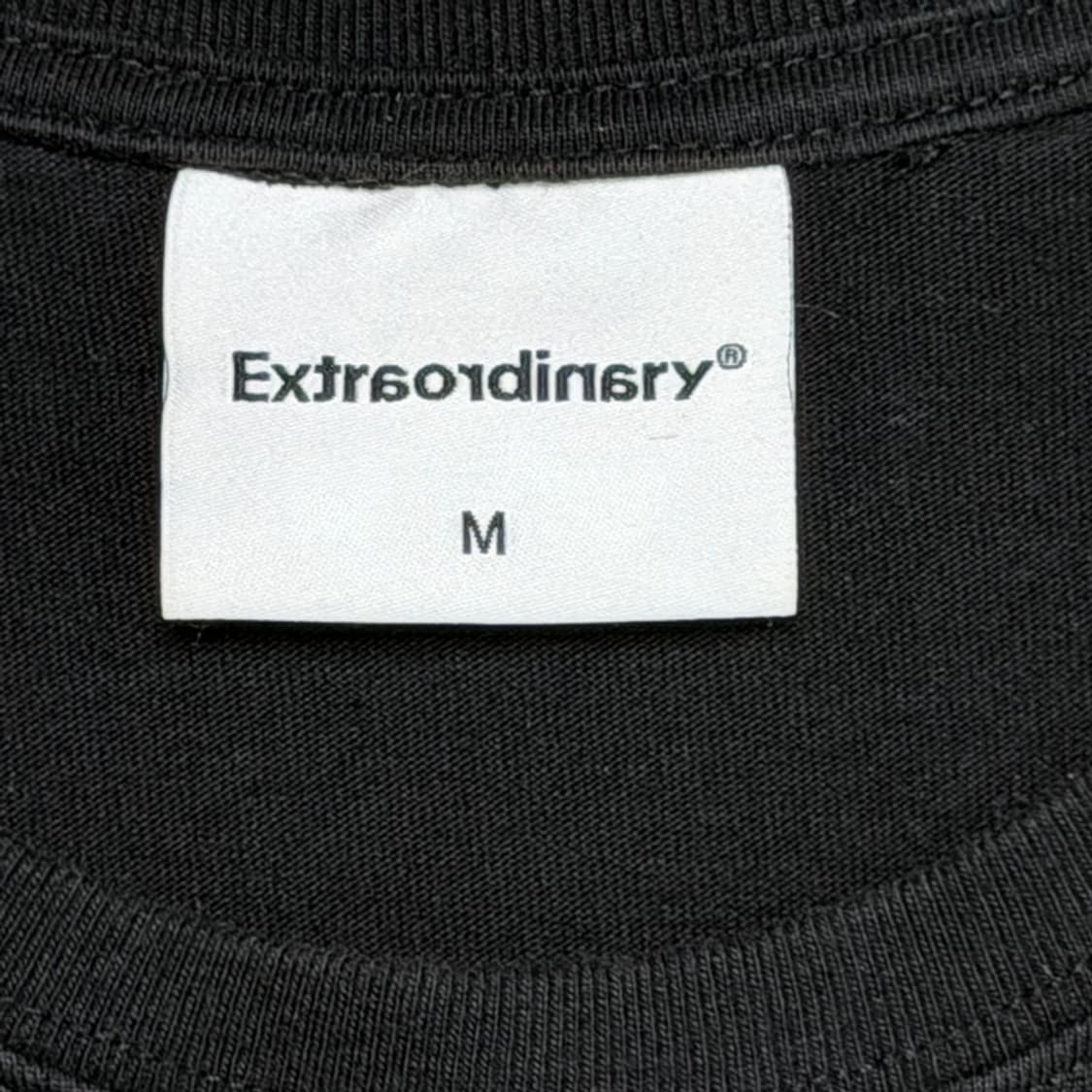 엑스트라오디너리 누메로 우노 반팔 티셔츠 블랙 M 상품이미지4