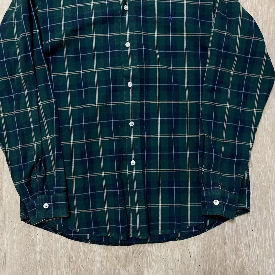 폴로 랄프로렌 버튼다운 체크셔츠 L/100  상품이미지3