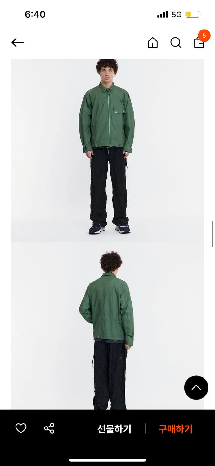 언어펙티드 3p자켓 새상품 상품이미지3