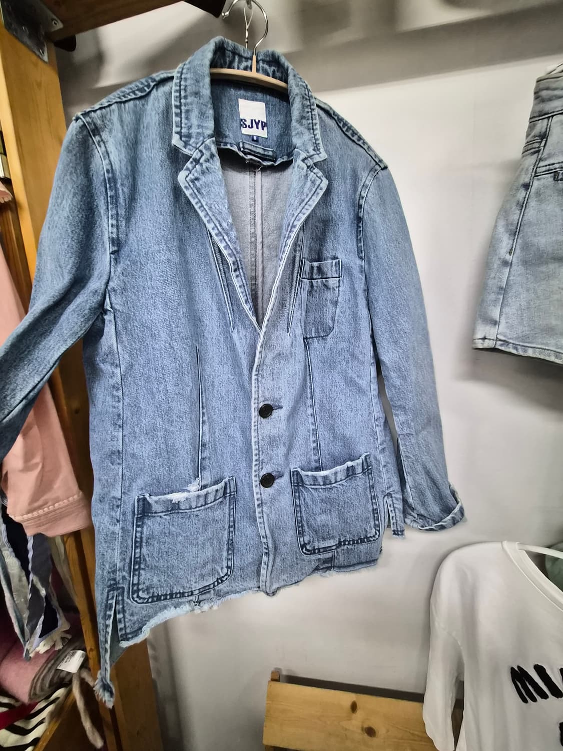 sjyp 데님자켓 상품이미지5