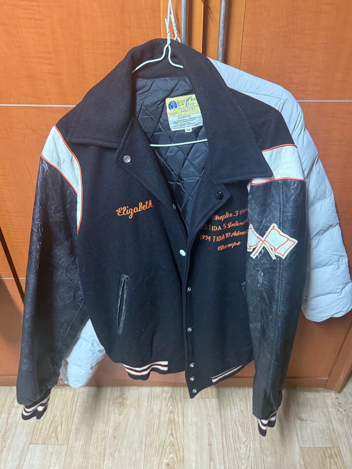 빈티지 가죽 바시티 44사이즈  상품이미지1