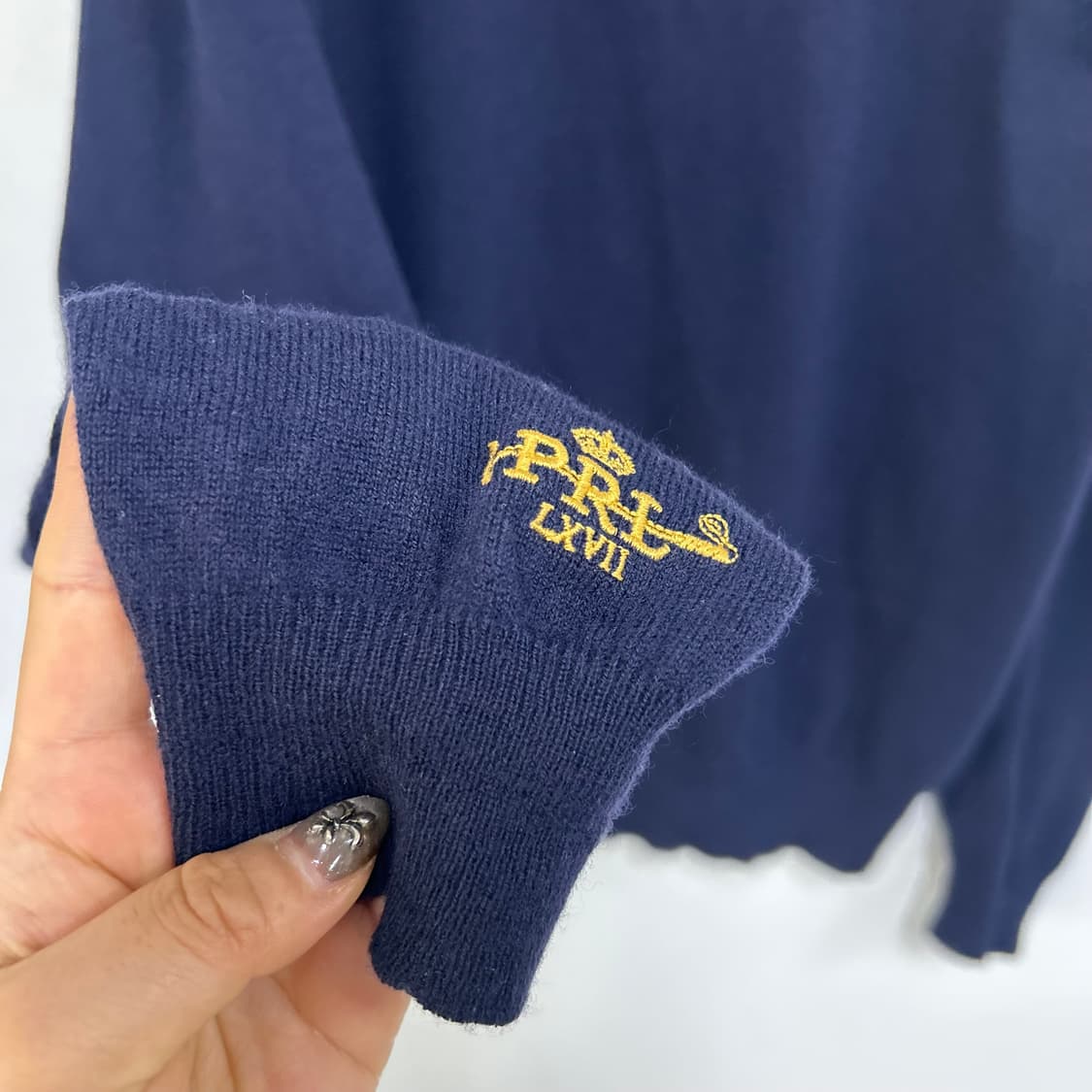 폴로 반집업 니트[1720] 상품이미지6