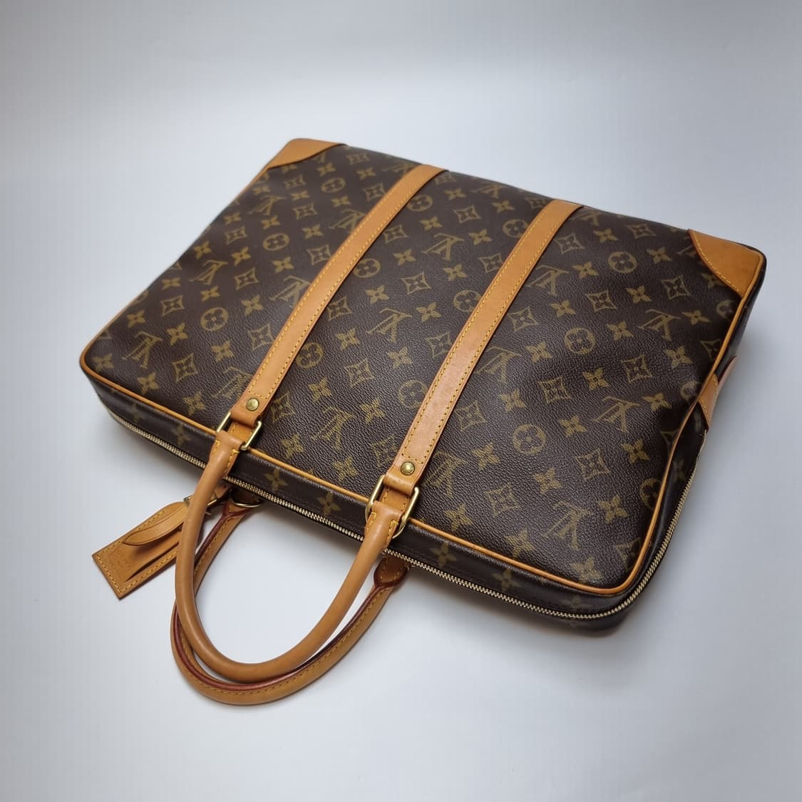 루이비통 모노그램 도큐멍 보야주 서류가방(상급, 남녀공용 브리프케이스)  상품이미지6