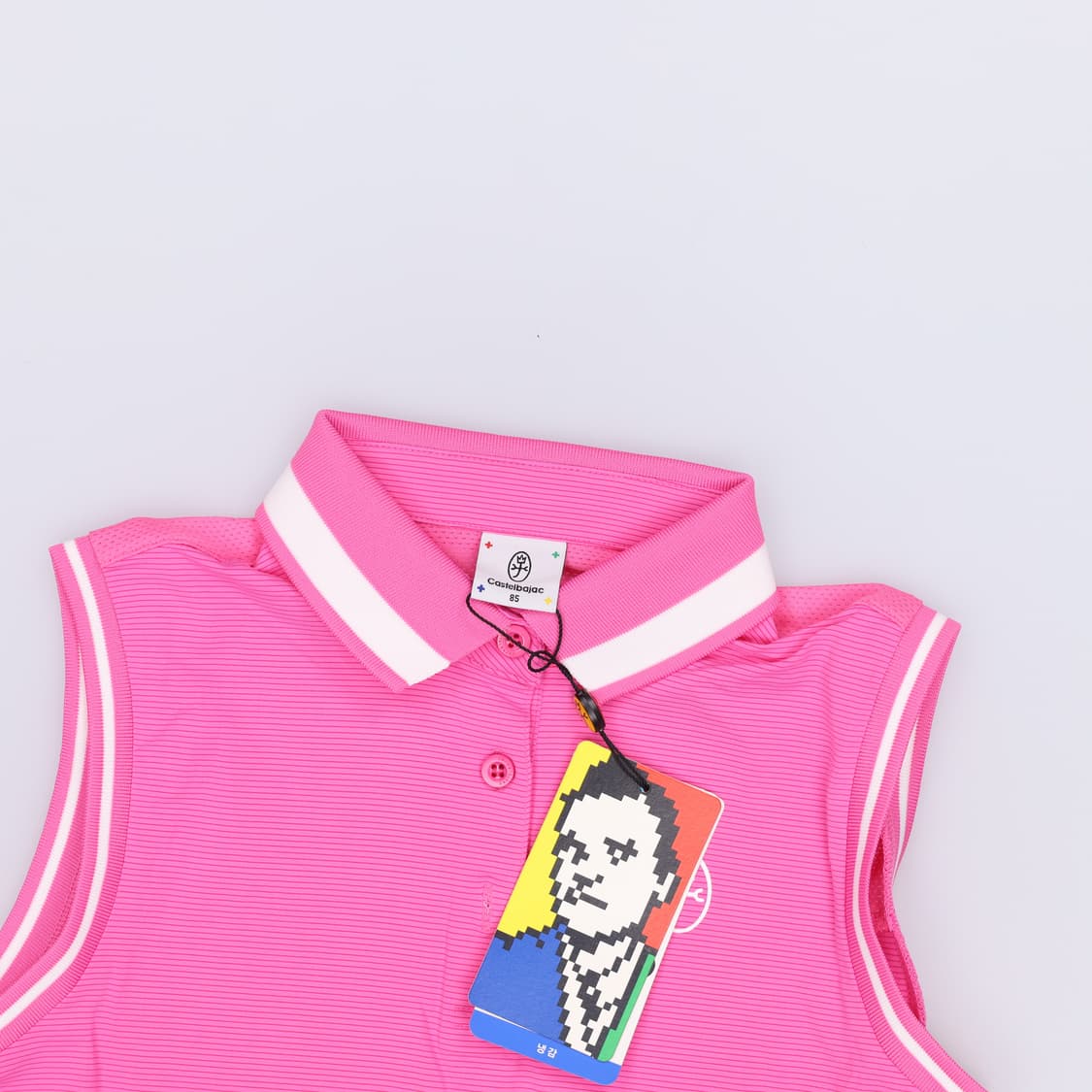 85 새상품 까스텔바작 민소매 0309H1 상품이미지3