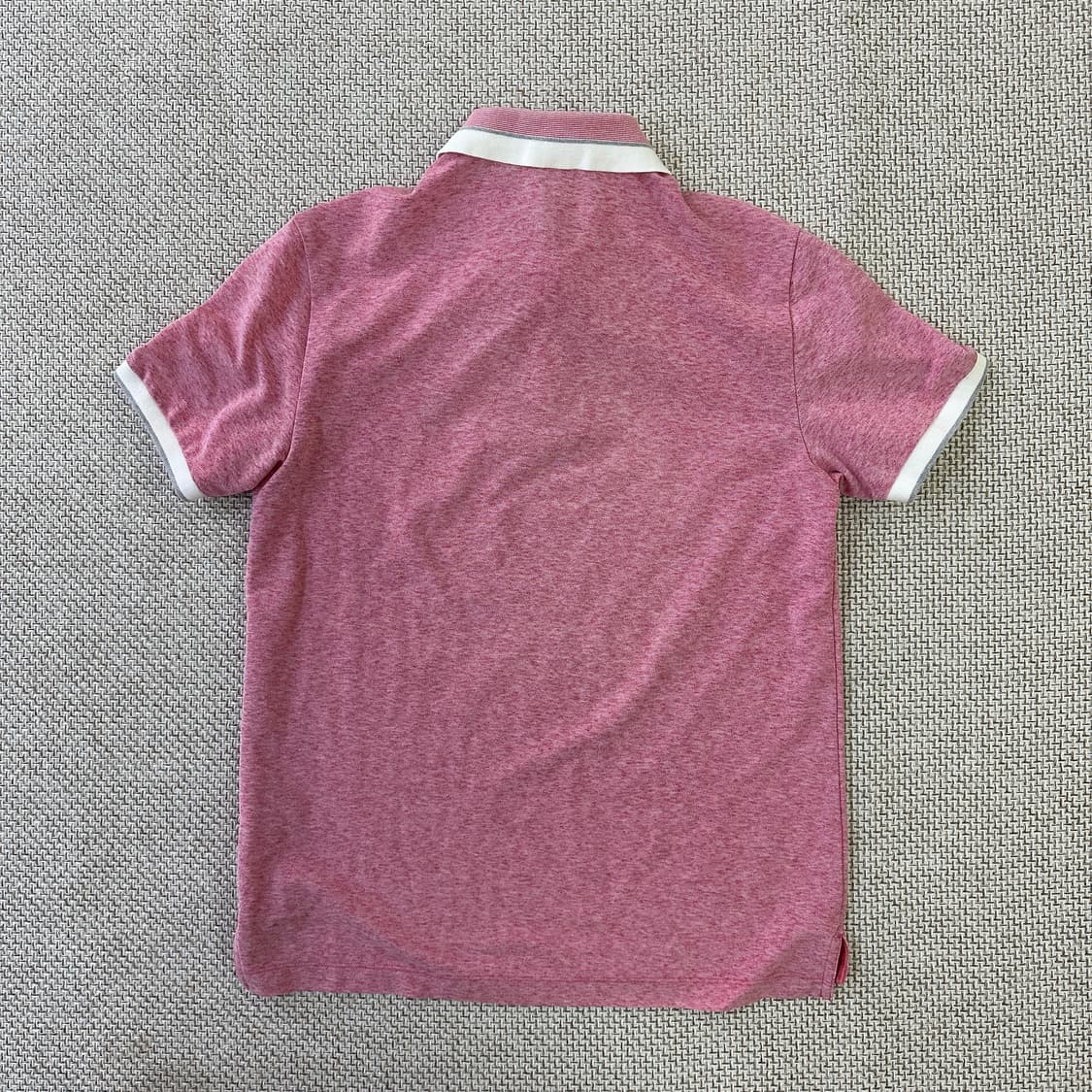 95 헤지스 핑크 카라 반팔티 0409D 상품이미지4