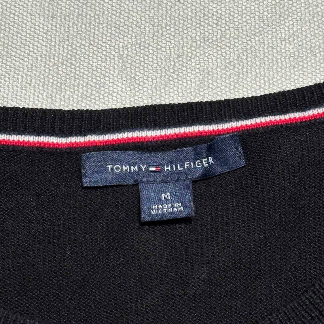 M 타미힐피거 여성용 코튼 라운드넥 가디건 상품이미지4