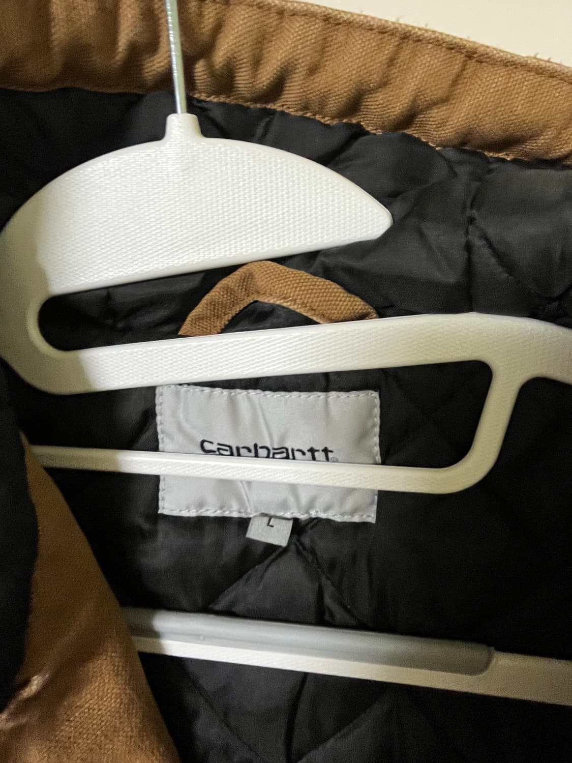 칼하트 윕 og 액티브 자켓 해밀턴 브라운 스톤 캔버스 L 상품이미지3