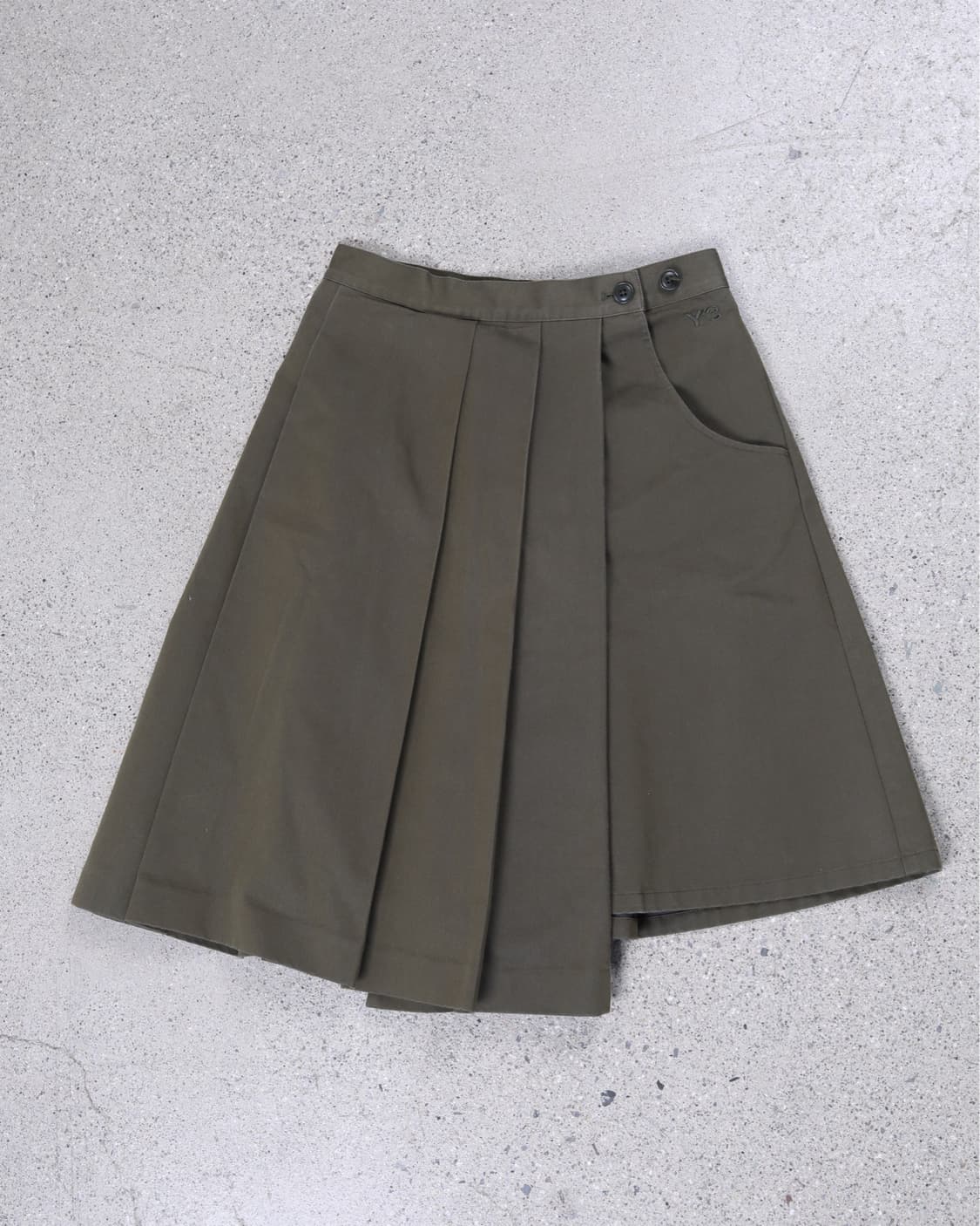 Y-3 2015 Asymmetric Pleated Skort 상품이미지2
