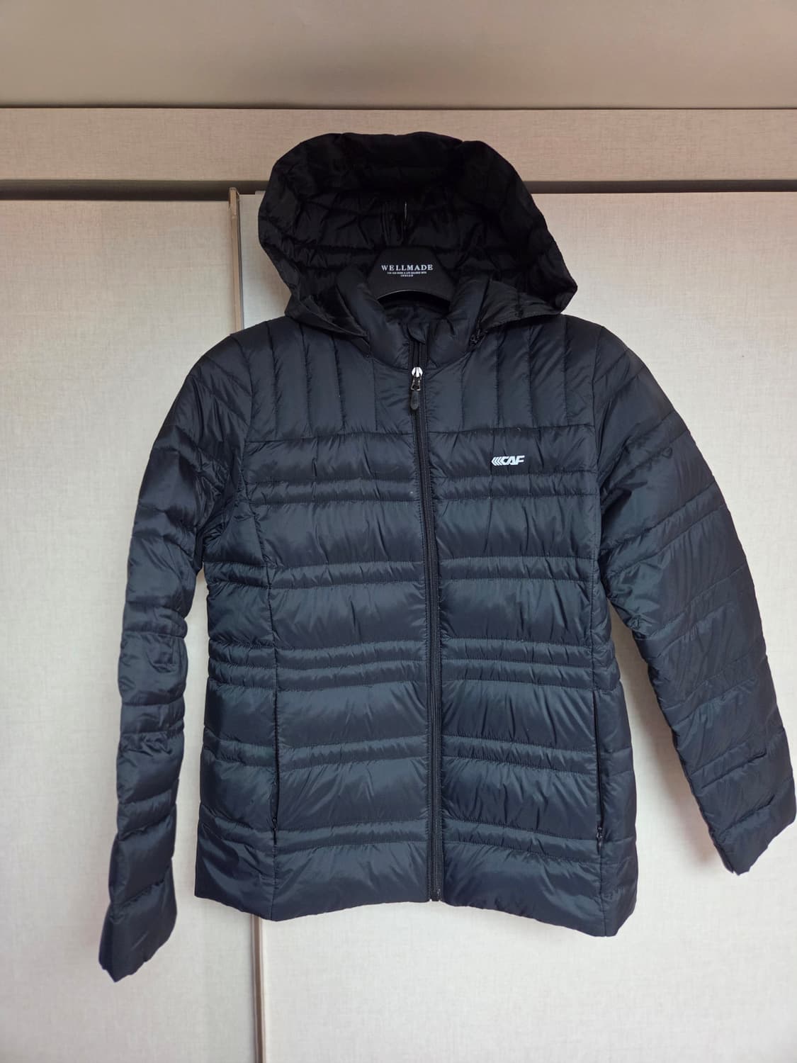 ECAF 경량 패딩 점퍼 블랙95 상품이미지1