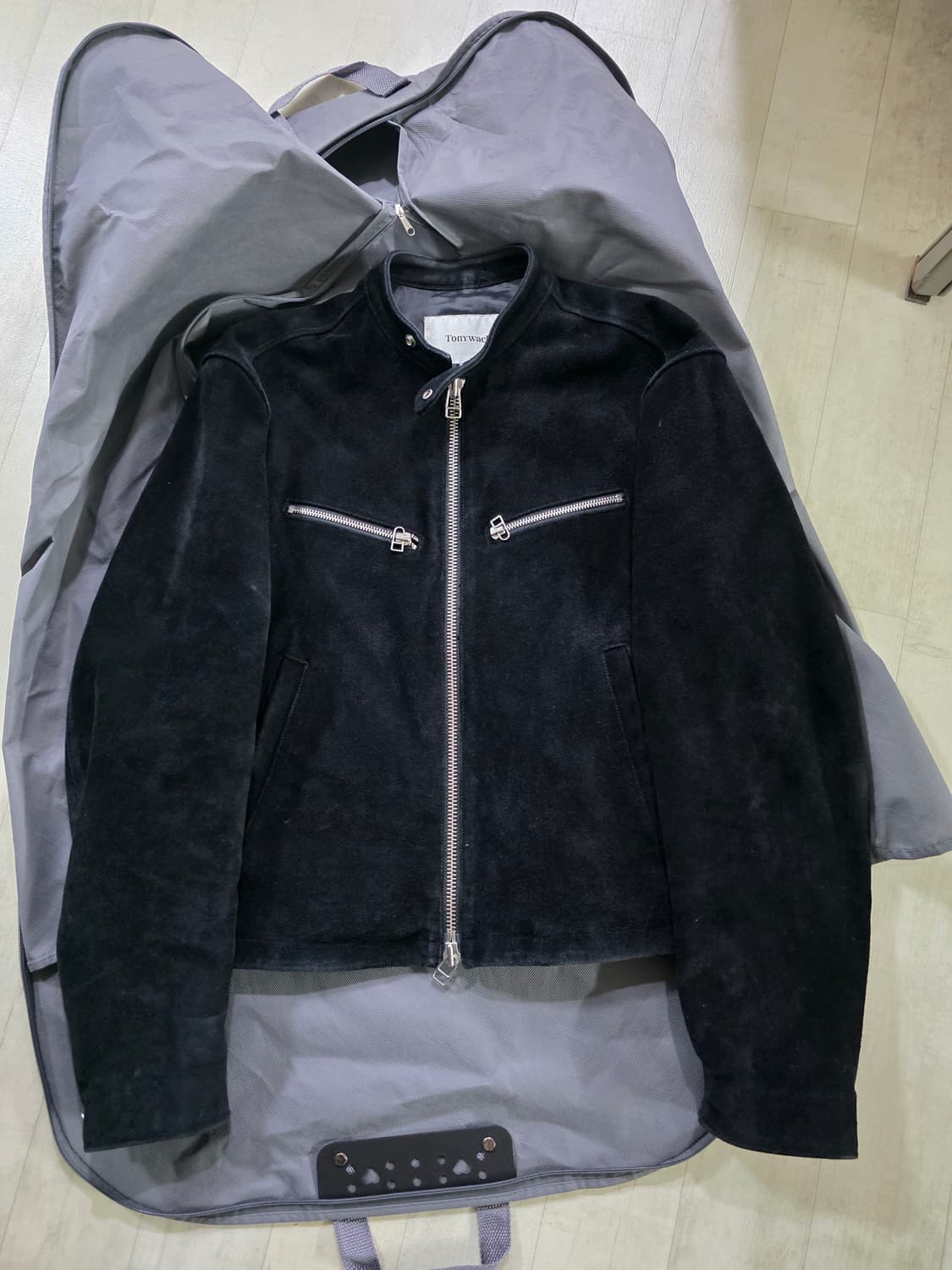 토니웩 카프레이서 카우하이드 스웨이드 자켓 M 상품이미지1