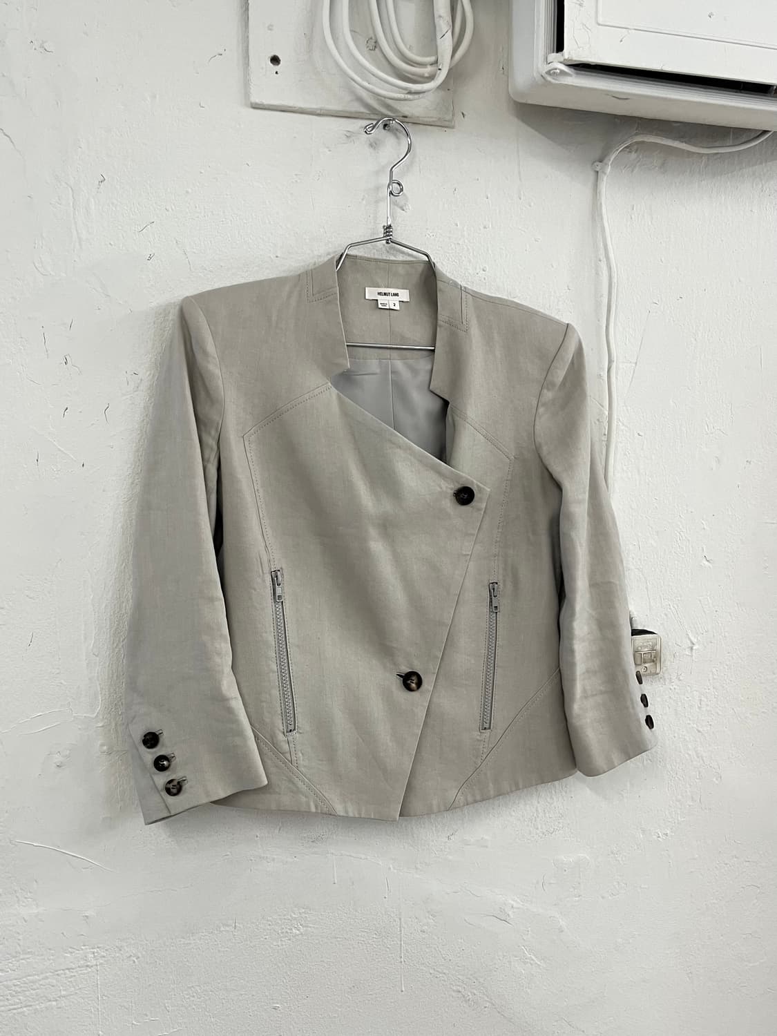헬무트랭 린넨 모터 자켓 상품이미지3