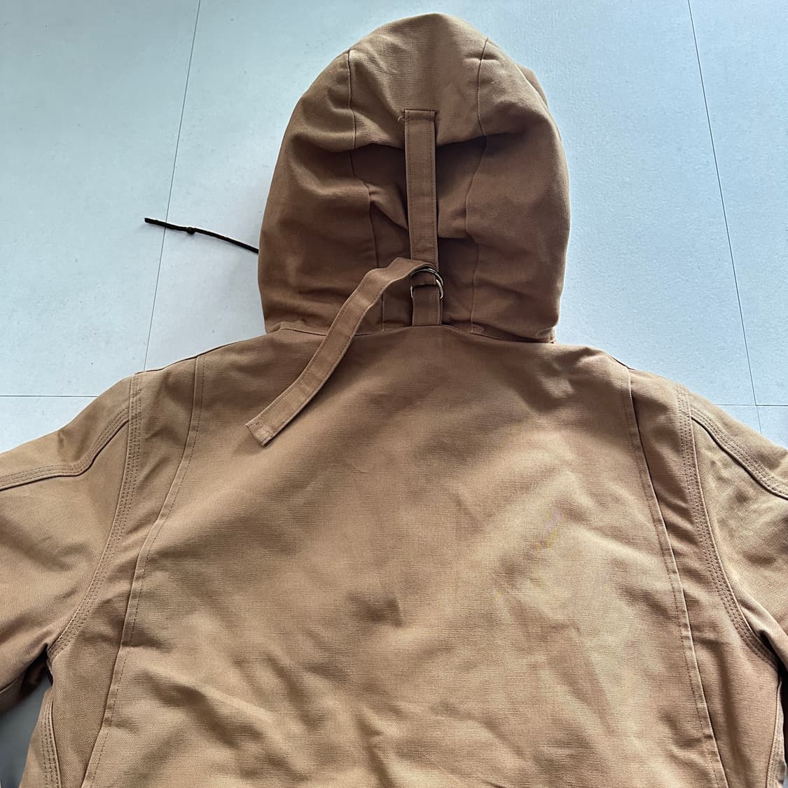 90s 칼하트 시베리안 워크 덕 파카 MADE IN USA (M) 상품이미지8