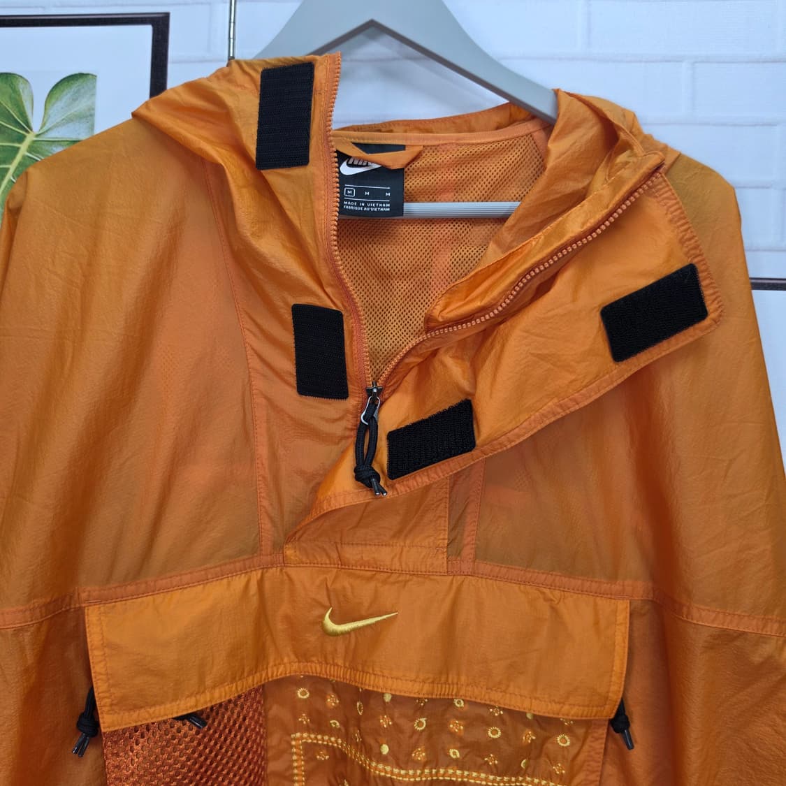 나이키 NRG 아노락 후드 자켓 바람막이 점퍼 집업 M사이즈 새상품급 상품이미지3