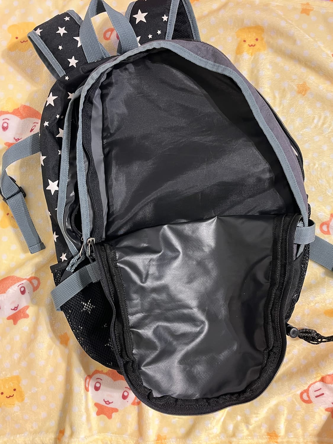 블랙 별무늬 백팩 ⭐️ 상품이미지7