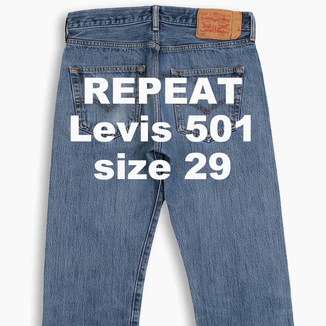 빈티지 리바이스 501 중청 29 인치 LV50130208 상품이미지1