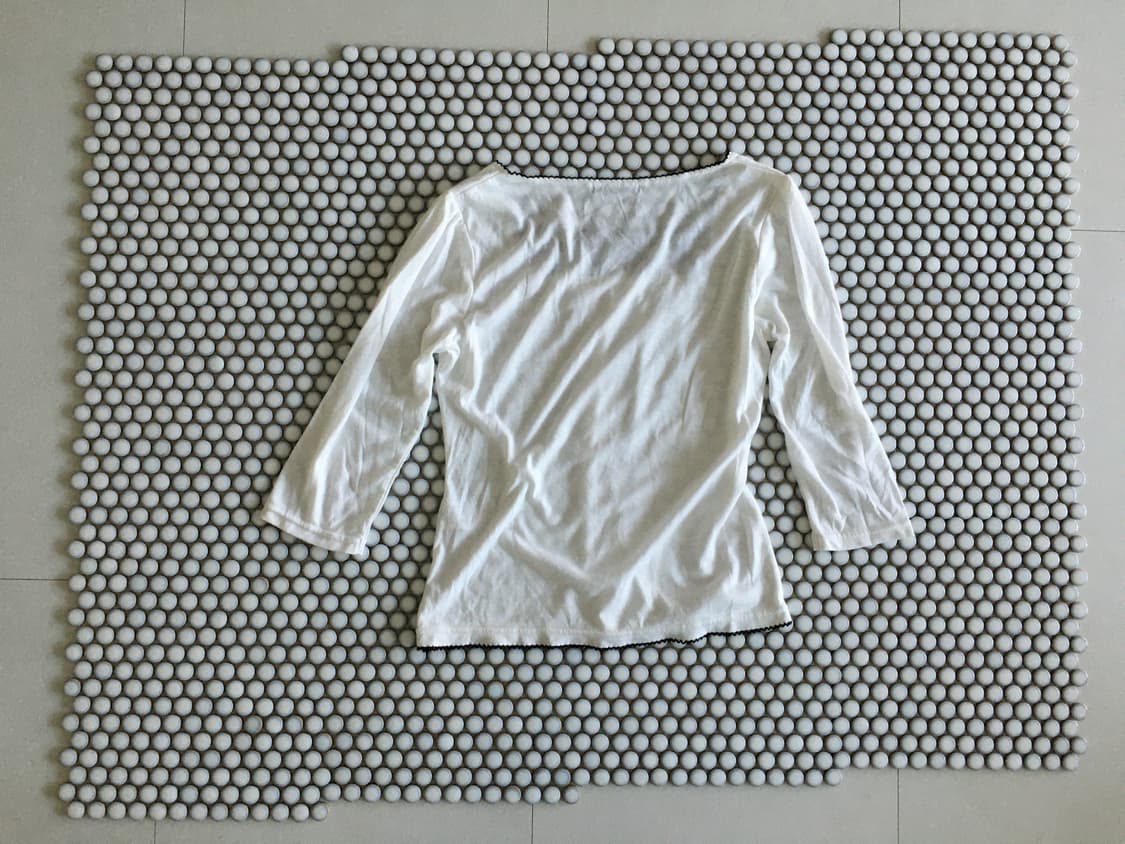 embroidery lace top 상품이미지5