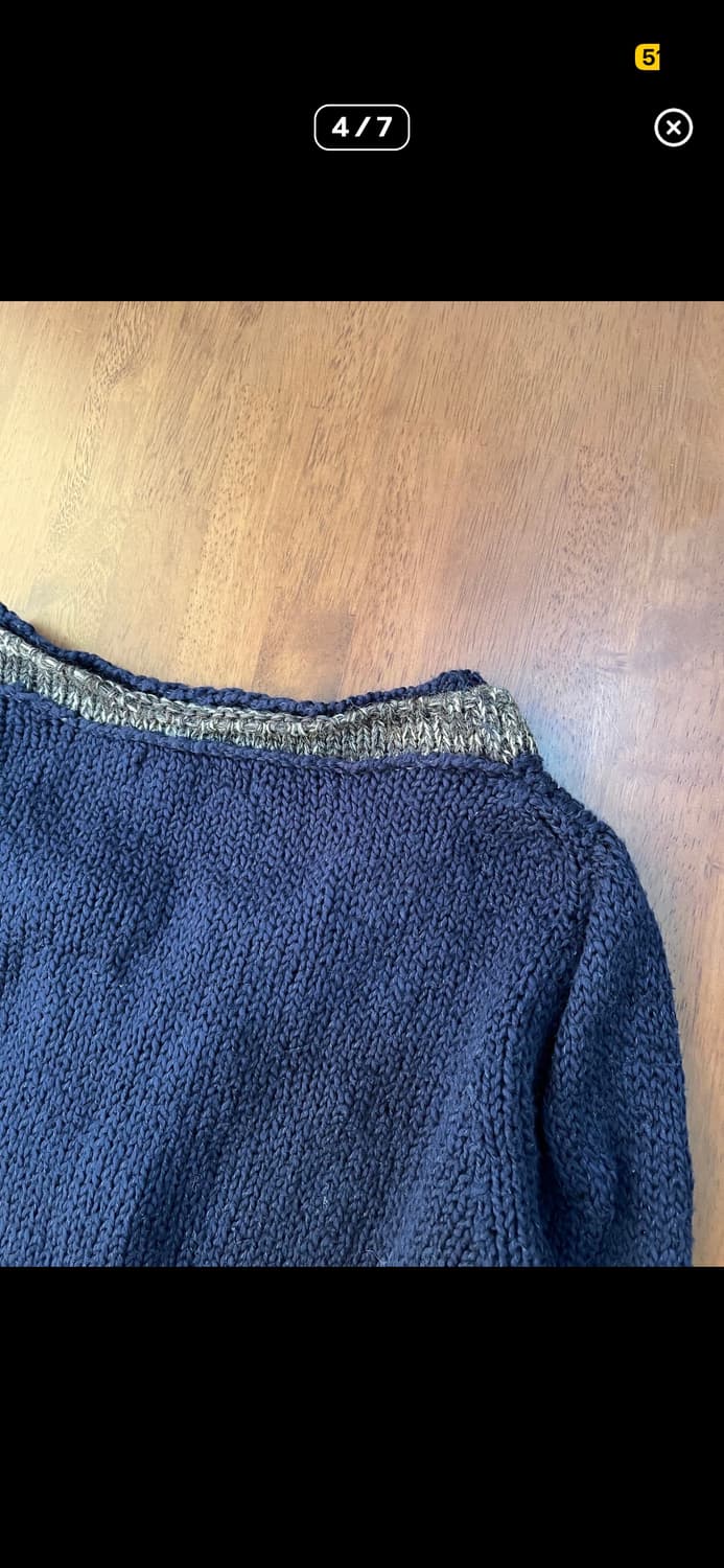 요지 야마모토 코튼 니트 가디건 상품이미지4