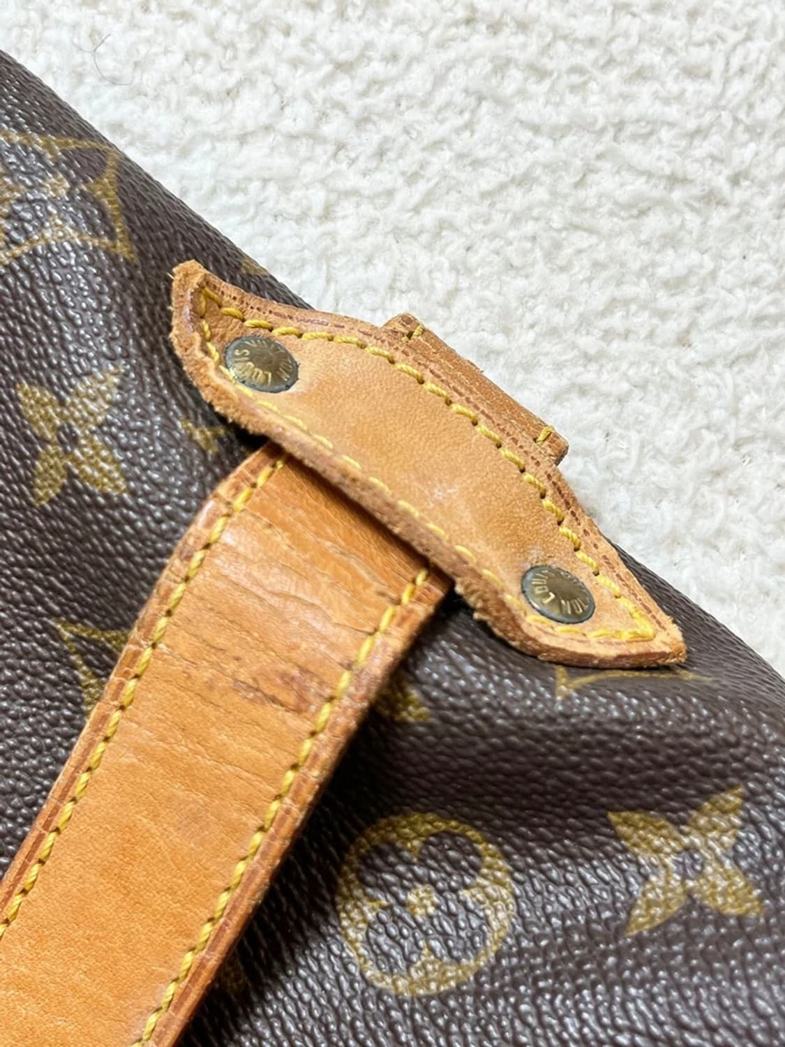 루이비통 옴므 1999 모노그램 쌍둥이 크로스백 A1713 상품이미지6