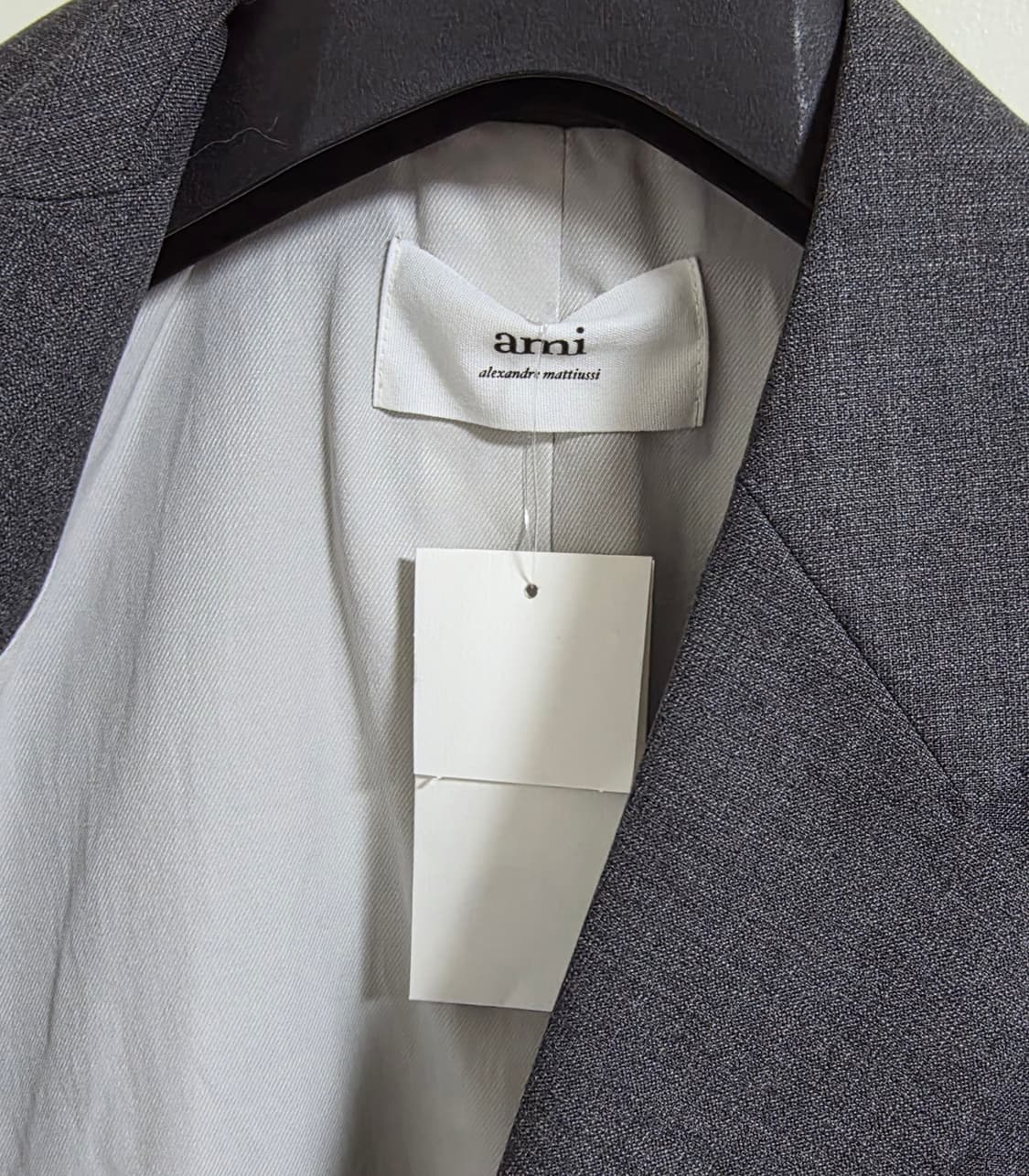 AMI 남성 정장 상의 회색  / 50size 상품이미지5