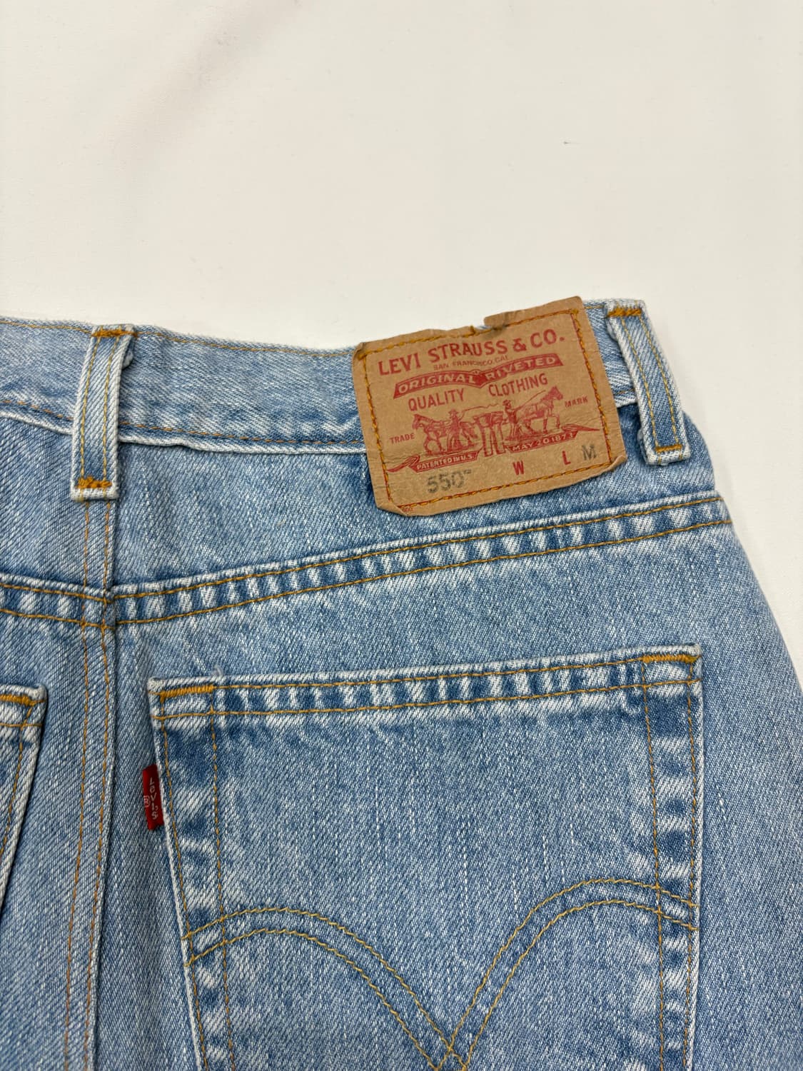 리바이스 빈티지 커스텀 데님 스커트 상품이미지9