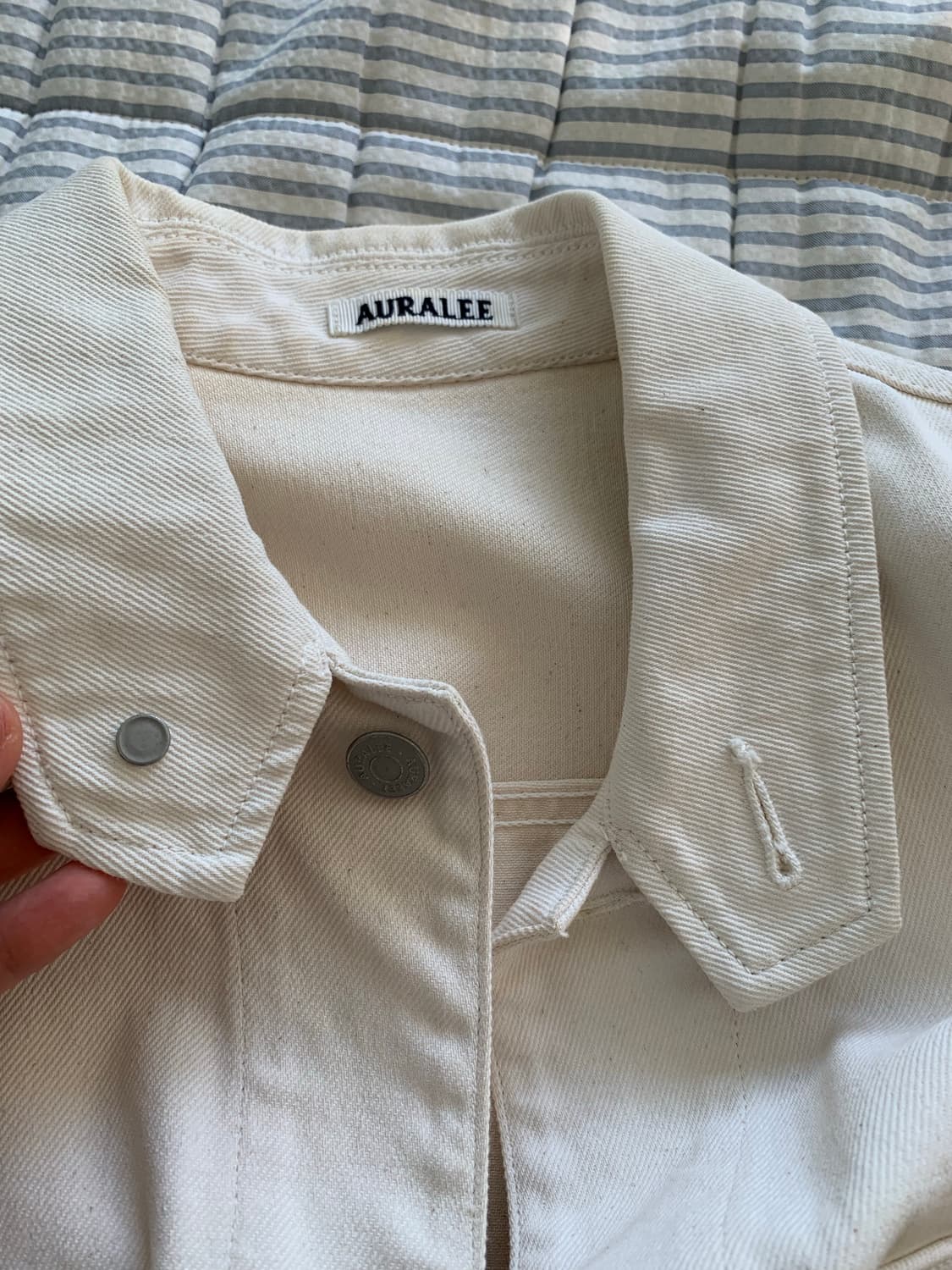 AURALEE 오라리 데님 재킷 상품이미지7
