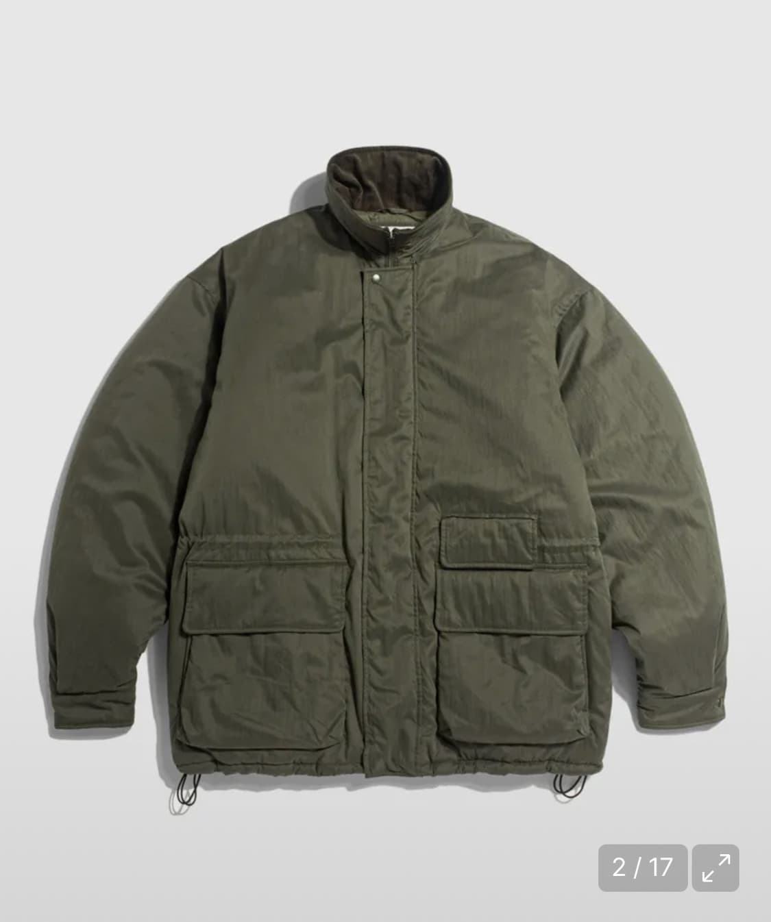 에스피오나지 헌팅파카 올리브 상품이미지2