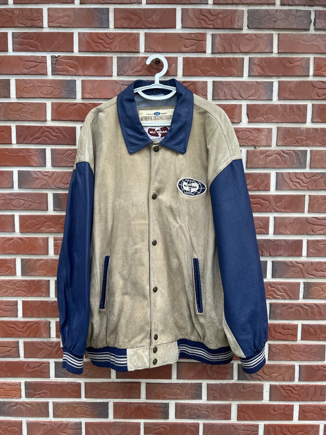 빅사이즈 wuwear 우웨어 가죽자켓 4xl 상품이미지2