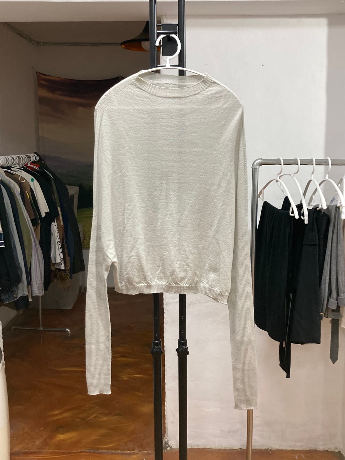 릭오웬스 래글런 니트 상품이미지6