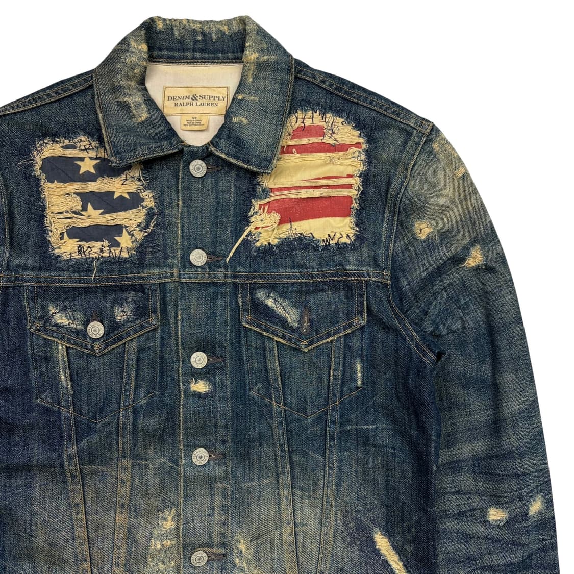 데님앤서플라이 성조기 데님 자켓 S 상품이미지2