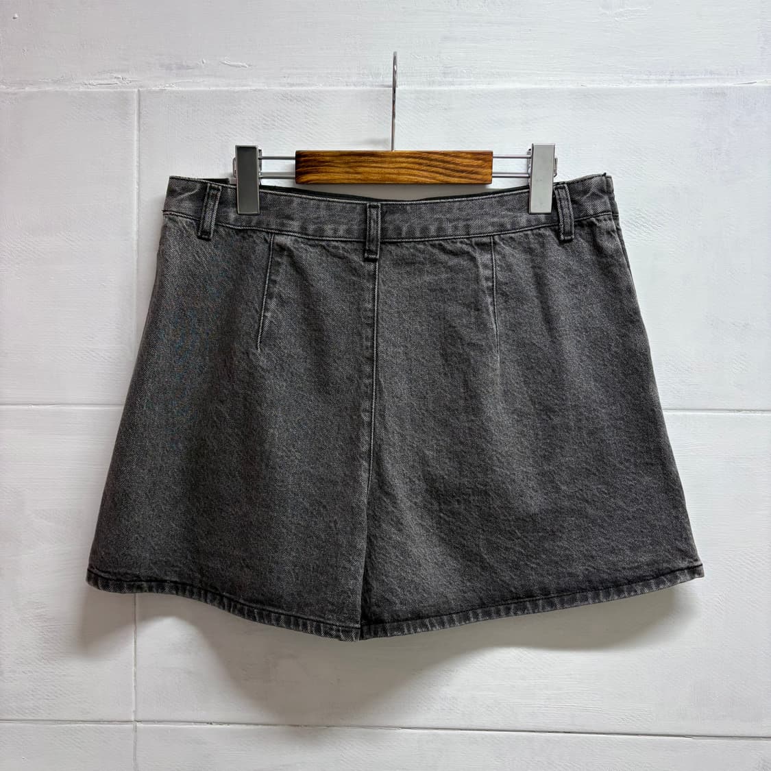 GU 지유 데님 미니 랩 치마바지 (새상품) 상품이미지4