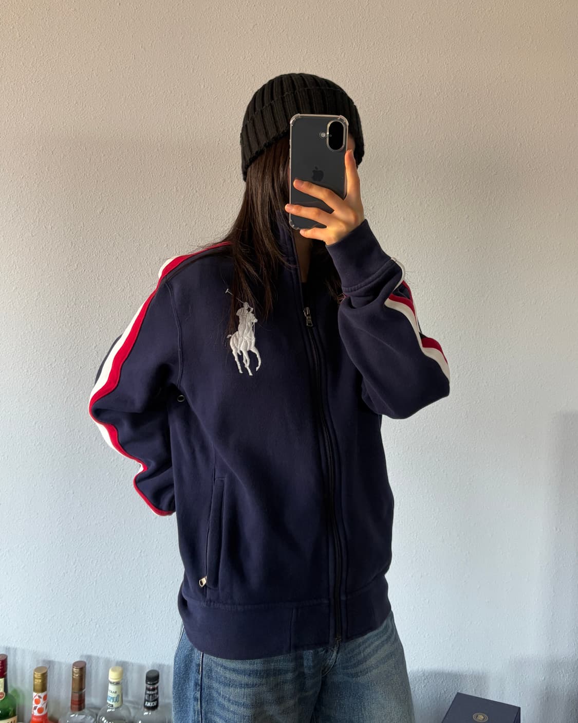 [M]폴로 랄프포렌 빅포니 USA 코튼 스웻 집업 상품이미지3