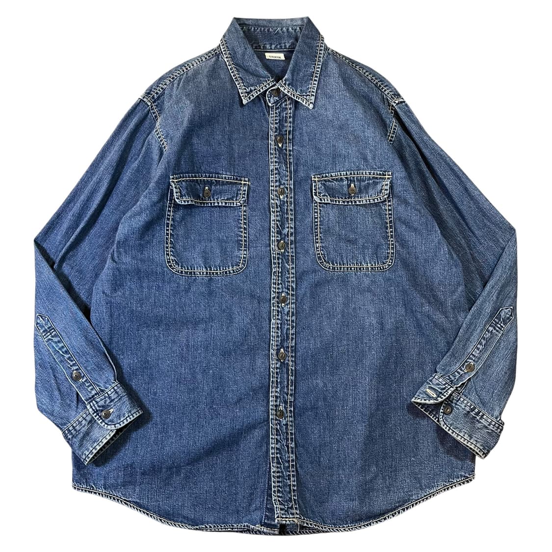 에드윈 스티치 데님 셔츠 상품이미지1