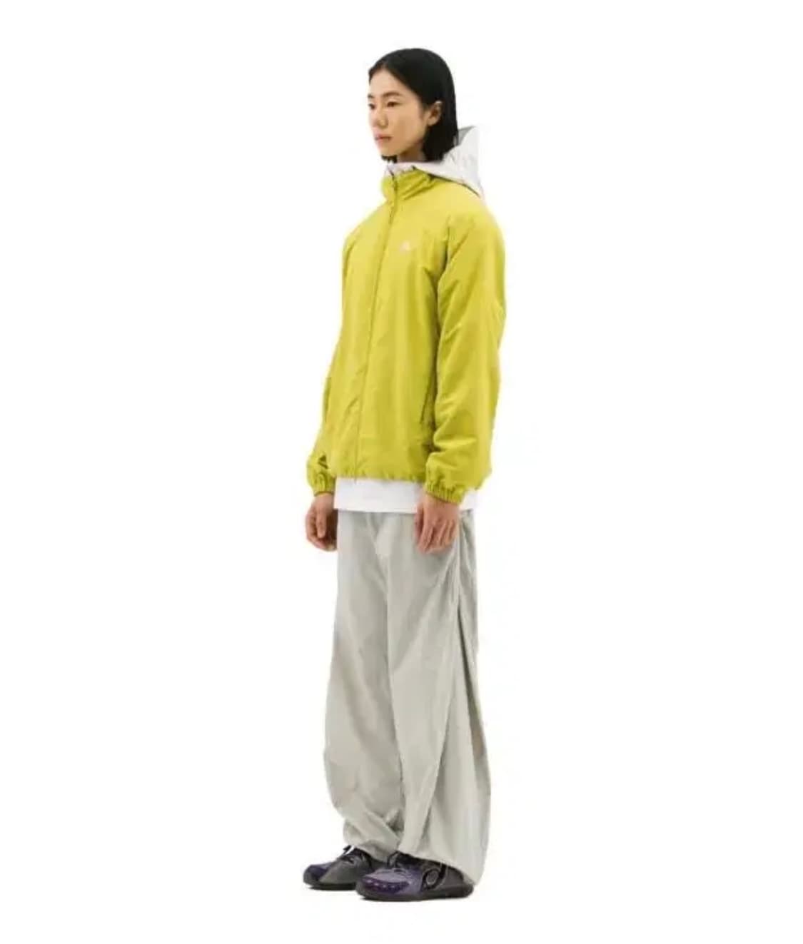 산산기어 22fw 사이드 스냅 팬츠 아이스베이지 상품이미지2