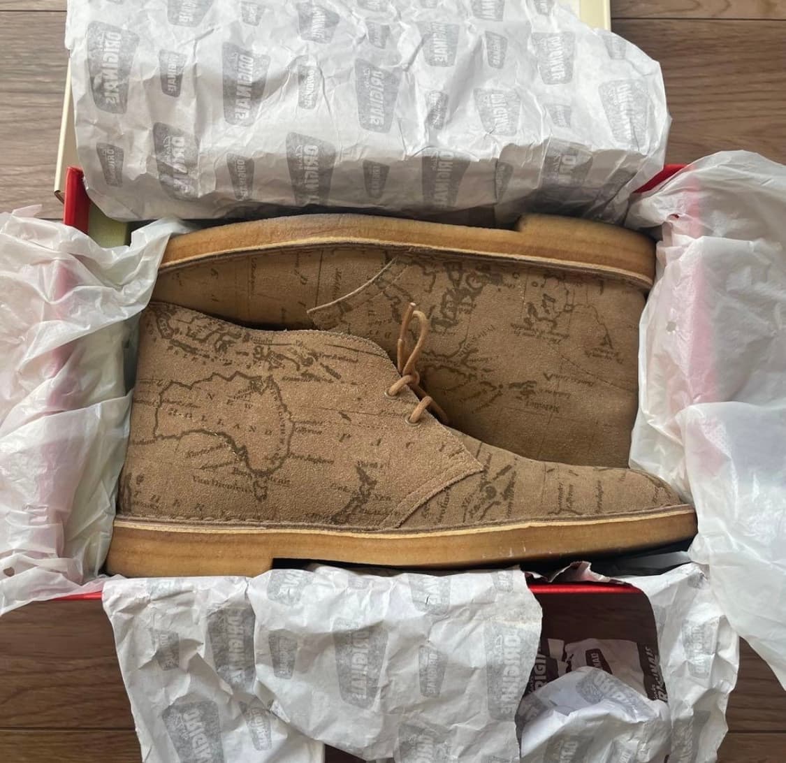 슈프림 x 클락스 데저트 맵 280 상품이미지2