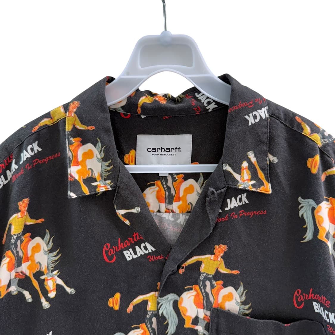 [L] 칼하트 BLACK JACK 반팔셔츠 상품이미지5