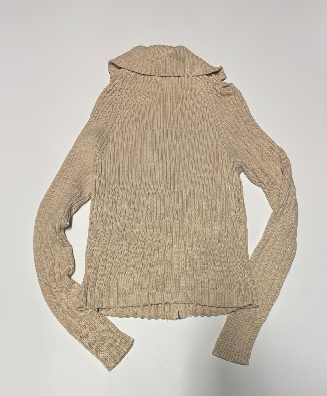 여성 GAP 갭 올드스쿨 투웨이 코튼 니트 집업 상품이미지2