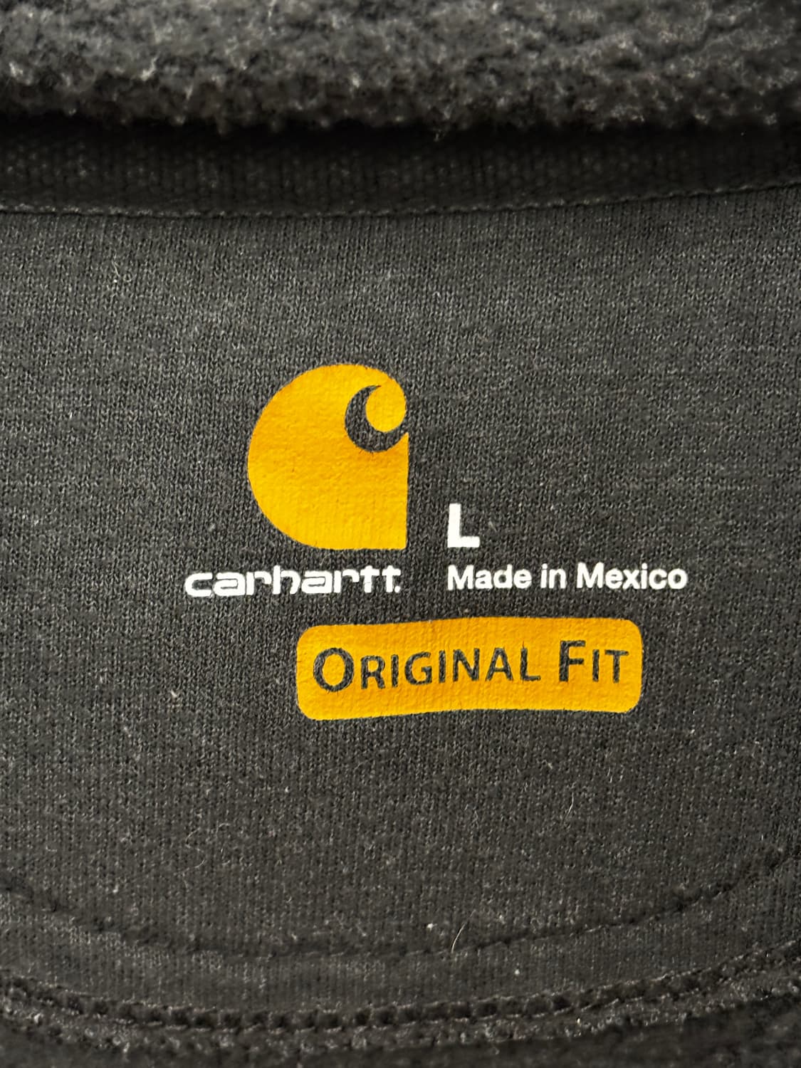 칼하트 오리지널핏 후드티 블랙 L 상품이미지4