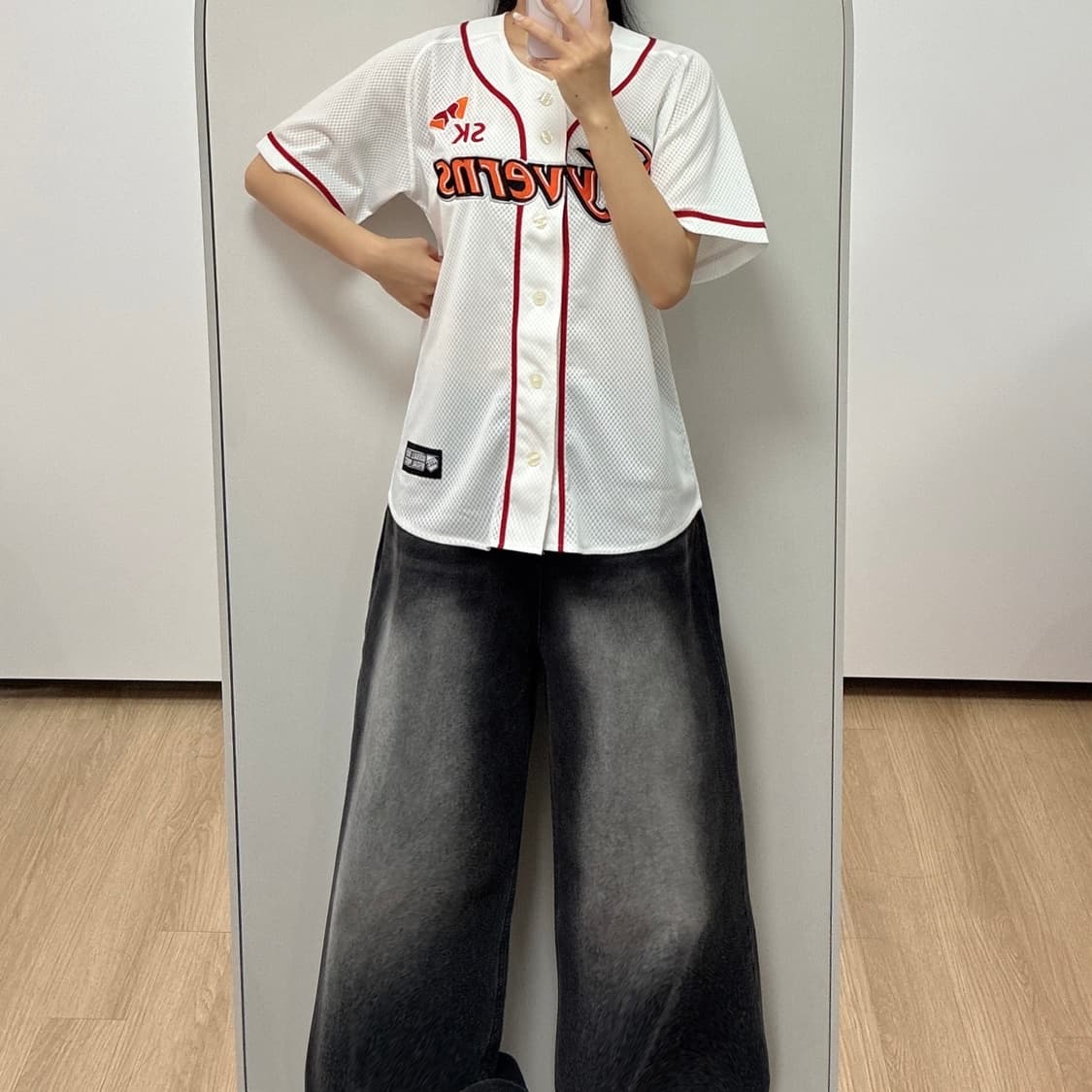 SK와이번스 왕조 박정권 마킹 야구 홈 유니폼 상품이미지1