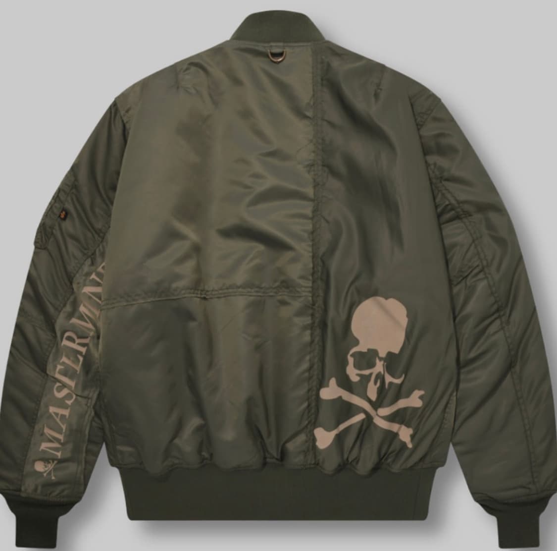 마스터마인드 X 알파인더스트리 MA-1 Olive color 상품이미지1