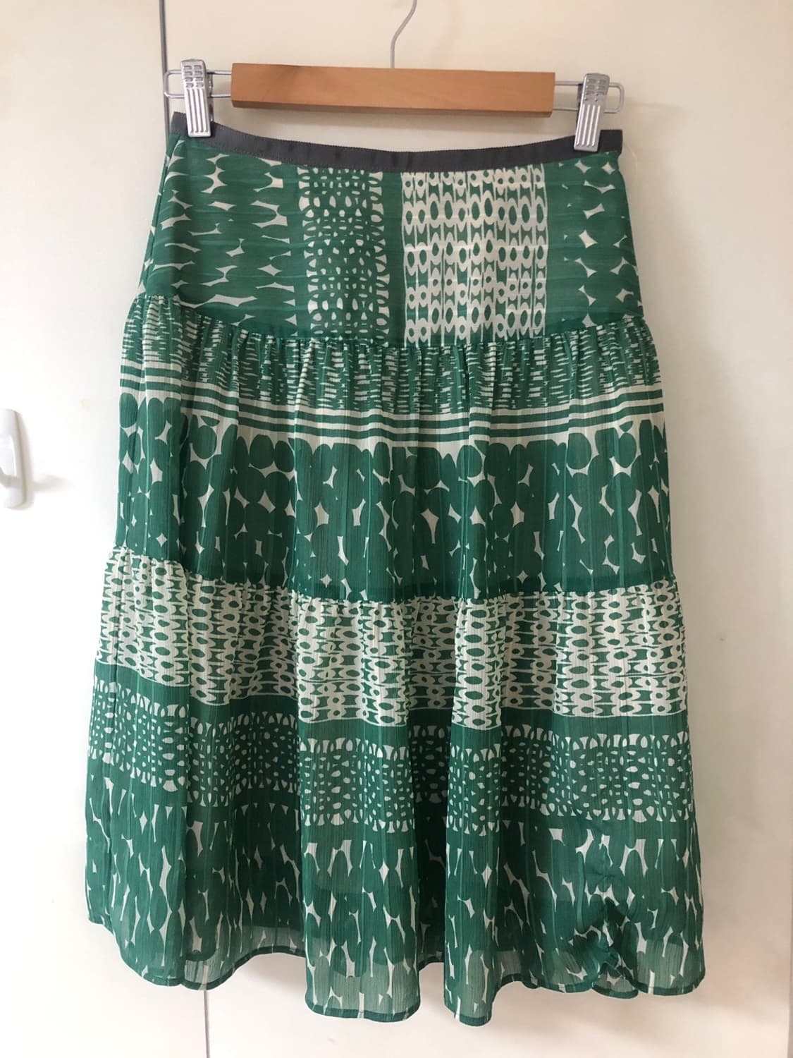 빈티지 초록 스커트 상품이미지2