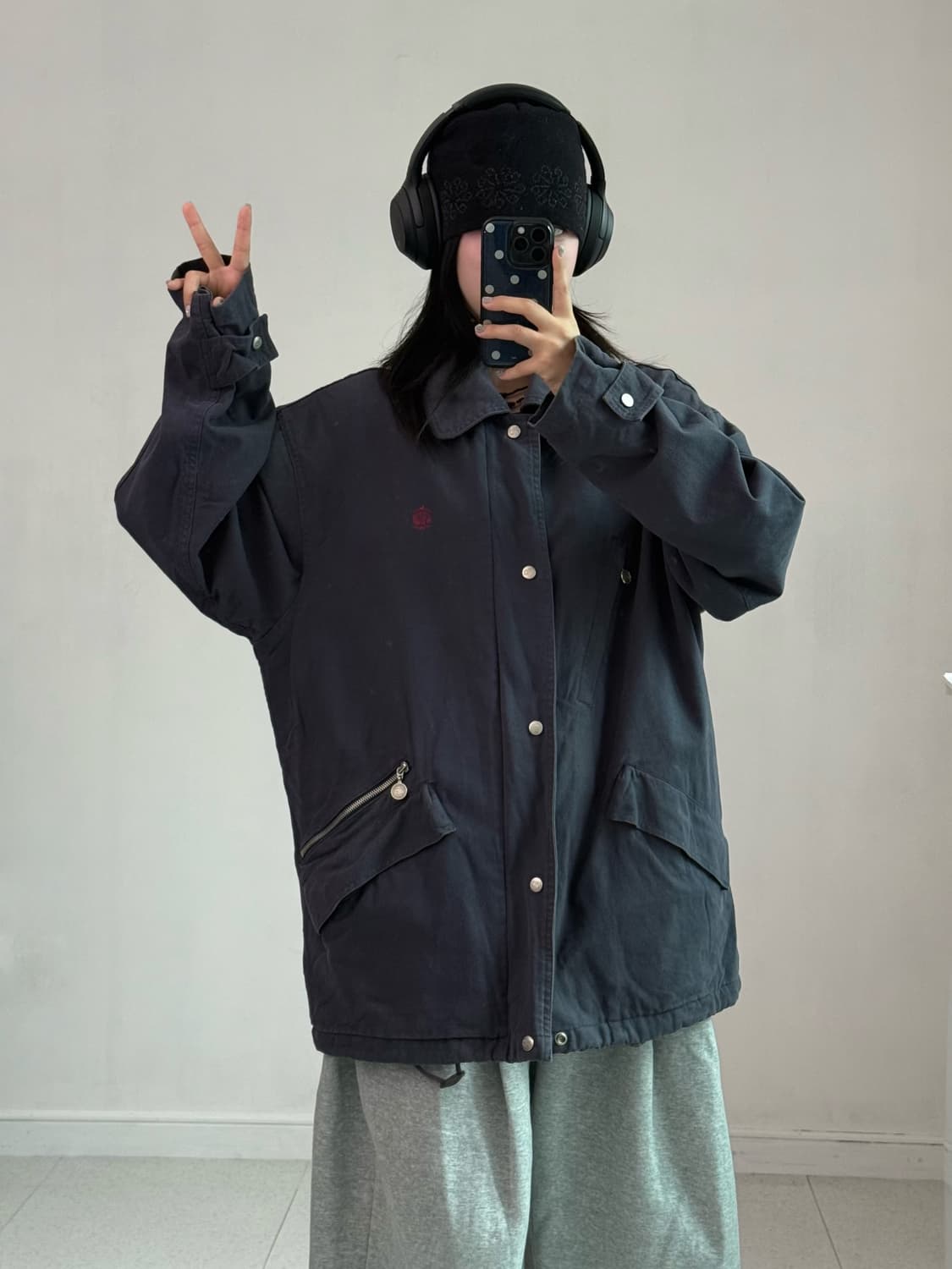제이프레스 네이비 야상자켓 상품이미지3
