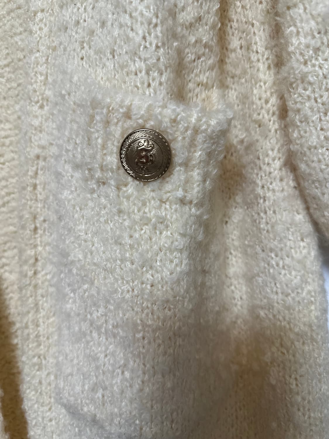 줄로그 롱 니트 부클 울가디건 상품이미지6