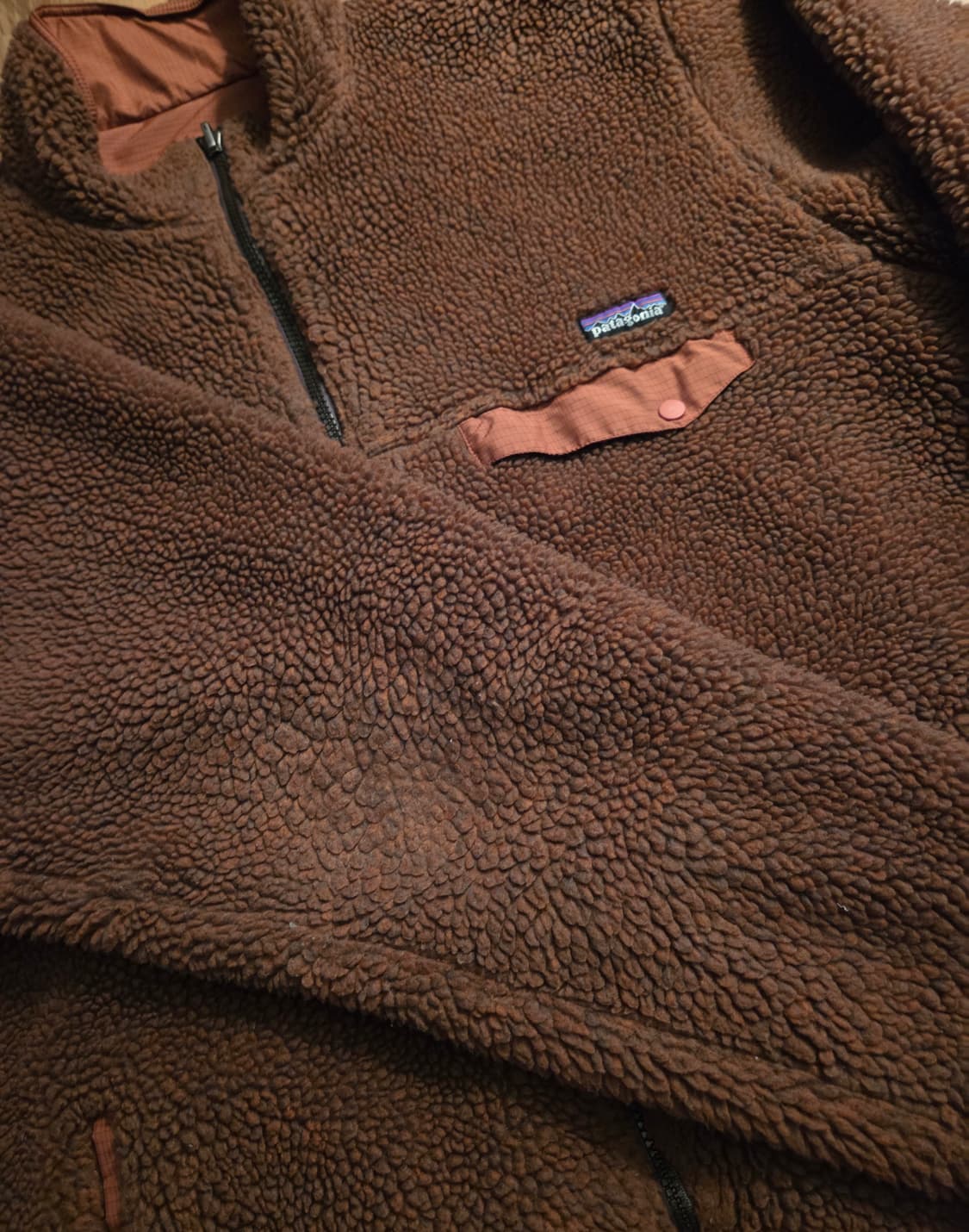(L)파타고니아 글리세이드 브라운 리버시블 신칠라 상품이미지8