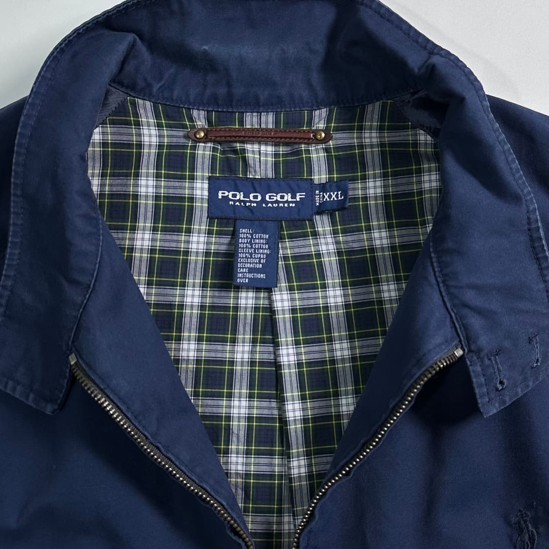 폴로 랄프로렌 워시드 네이비 헤링턴 자켓  상품이미지6