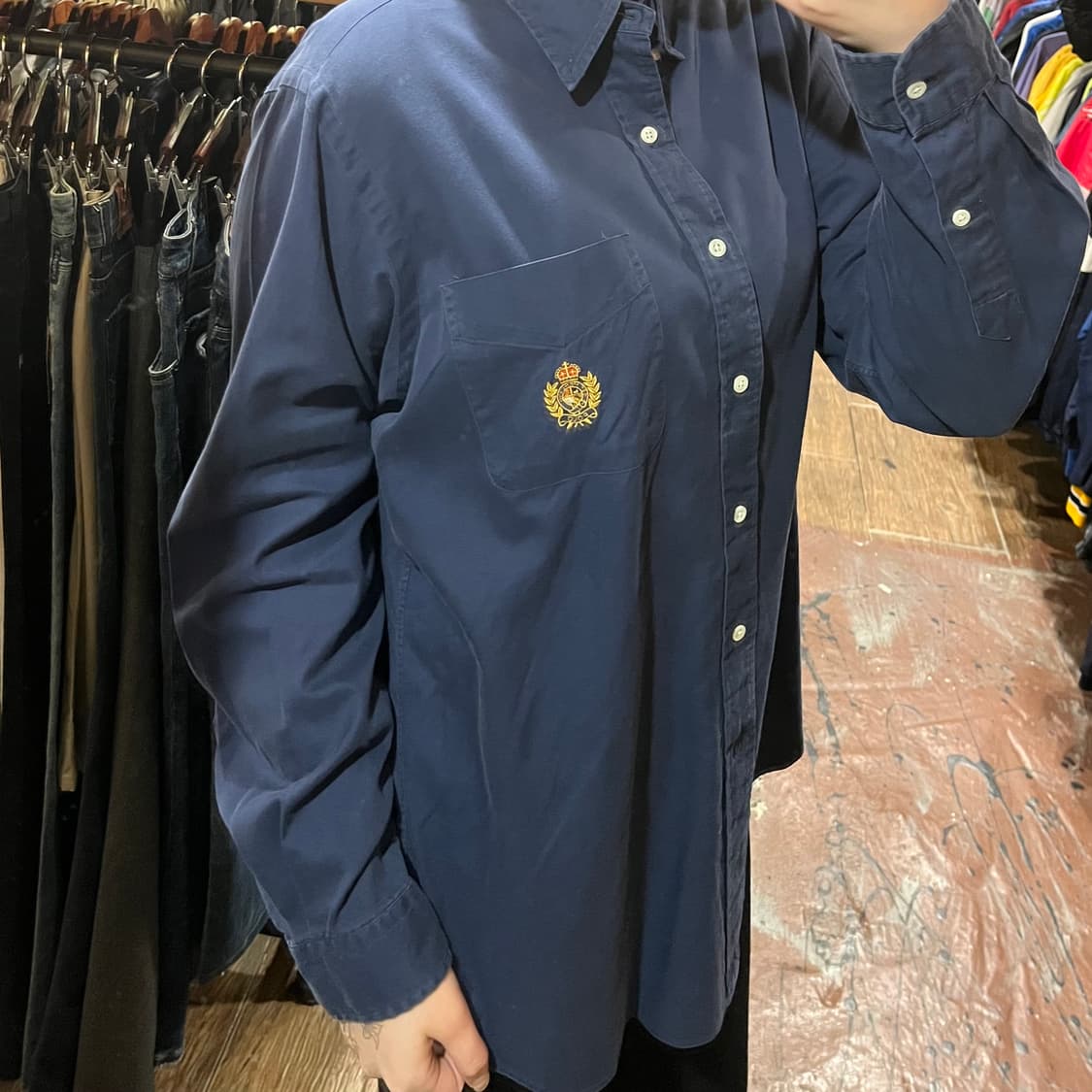 [HI] 폴로 셔츠 네이비 상품이미지3